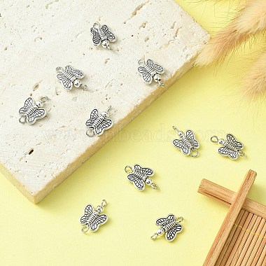Tibetan Style Alloy Connector Charms(PALLOY-YW0001-46)-5