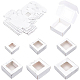BENECREAT 24Pcs 6 Styles Paper with PVC Candy Boxes(CON-BC0002-14B)-1