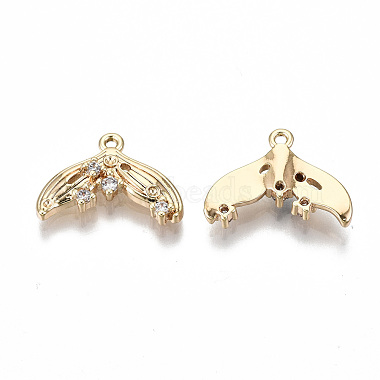 Brass Micro Pave Clear Cubic Zirconia Charms(KK-S354-251-NF)-2