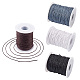 4 Rolls 4 Colors Waxed Cotton Thread Cords(YC-YS0001-01)-2