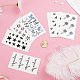 12 Sheets 6 Style Cool Sexy Body Art Removable Temporary Tattoos Paper Stickers(DIY-GF0007-12)-3