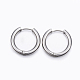 Tarnish Resistant 202 Stainless Steel Huggie Hoop Earrings(EJEW-F111-18mm-P01)-1