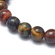 Natural Tiger Eye Bead Stretch Bracelets(BJEW-K212-B-005)-3