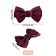 Polyester Bowknot Shoe Decorations(AJEW-WH0323-25D)-4