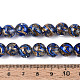 Handmade Gold Sand Lampwork Beads Strands(LAMP-T023-31B)-4
