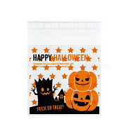 Rectangle OPP Cellophane Bags for Halloween, Colorful, 13.2x9.9cm, Unilateral Thickness: 0.035mm, Inner Measure: 9.7x9.9cm, about 95~100pcs/bag(OPC-I005-09D)