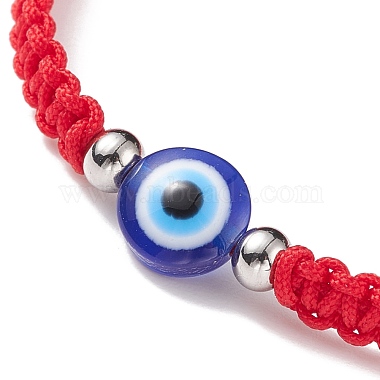 Resin Evil Eye Braided Bead Bracelet(BJEW-JB08424-01)-4