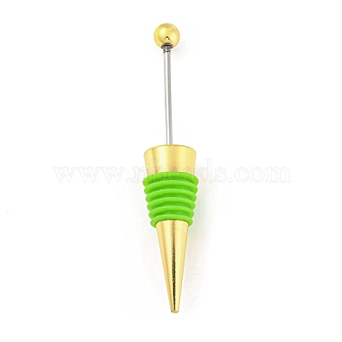 Lime Alloy Bottle Stoppers