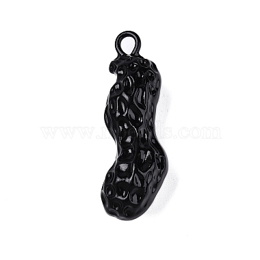 Black Peanut Alloy Pendants