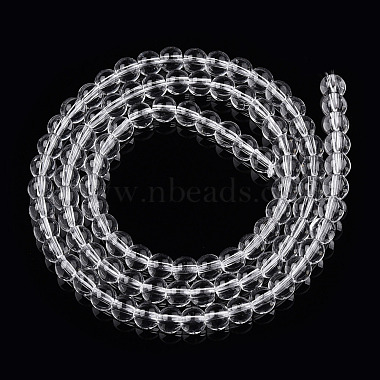 Transparent Glass Beads Strands(GLAA-T032-T4mm-13)-2