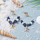 Natural Lapis Lazuli Chip Beads Dangle Stud Earrings(EJEW-TA00035-04)-3
