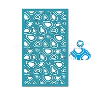 Polyester Silk Screen Printing Stencil, Reusable Polymer Clay Silkscreen Tool, for DIY Polymer Clay Earrings Making, Triangle, 151x96mm(PW-WG17308-02)