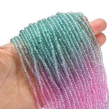 Transparent Painted Glass Beads Strands(X-DGLA-A034-T1mm-A10)-2