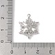 pendentifs en laiton à micro pavé de zircones cubiques sur le thème de Noël(KK-Z065-01-03P)-3