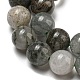 Natural Lodolite Quartz Beads Strands(G-R494-A15-03)-3