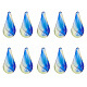 10Pcs Handmade Lampwork Beads(LAMP-TADJ0001-11)-2