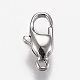 Polished 316 Surgical Stainless Steel Lobster Claw Clasps(STAS-Z013-12P)-2