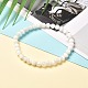 Natural Selenite Beads Stretch Bracelets(BJEW-JB06620-01)-2