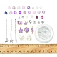 DIY-Kits zum Herstellen von Armbändern aus Glas(DIY-FS0007-17)-5