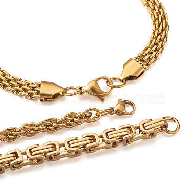304 Stainless Steel Chain Bracelets(STAS-TA0004-58)-4