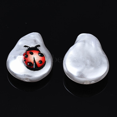Perles d'imitation en plastique ABS imprimées 3d(KY-S163-421)-4