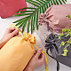 Magibeads 24pcs 6 colores rectángulo plástico esmerilado bolsas de regalo con cordón(ABAG-MB0001-11)-5