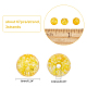 3 Strands Synthetic Citrine Beads Strands(G-NB0003-24)-2