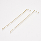 Brass Stud Earring Findings(KK-T035-126G)-1