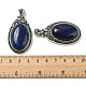 lapis lazuli naturelles grands pendentifs(G-Z050-10C)-3
