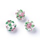 Handmade Bumpy Lampwork Beads(LAMP-E021-07G)-2