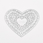 Heart Frame Metal Cutting Dies Stencils, for DIY Scrapbooking/Photo Album, Decorative Embossing DIY Paper Card, Matte Platinum, 82x95mm(DIY-WH0017-09)