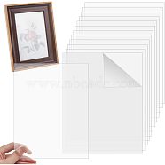 Olycraft Transparent Acrylic for Picture Frame, Rectangle, Clear, 25.4x20.3x0.08cm(DIY-OC0005-70)