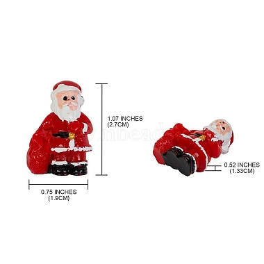 Christmas Theme Plastic Home Display Decorations(AJEW-SZ0001-14)-2