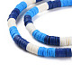 Fixed 3 Color Handmade Polymer Clay Bead Strands(X-CLAY-S096-029H)-3