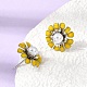 Brass Enamel Stud Earrings(KK-CBA8324-27P-02)-2