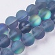 Chapelets de perles en pierre de lune synthétique(G-E468-G02-8mm)-1