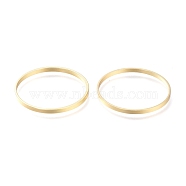Brass Linking Rings, Long-Lasting Plated, Ring, Real 14K Gold Plated, 30x2mm, Inner Diameter: 28.2mm(KK-H102-10B-G)