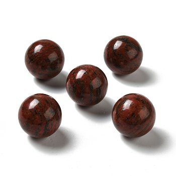 Natural Sesame Jasper/Kiwi Jasper Beads, No Hole/Undrilled, Round, 25~25.5mm