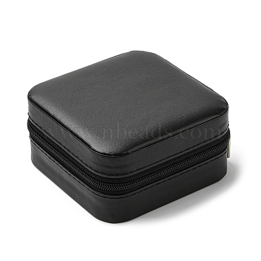 Sqaure PU Leather Jewelry Box(PAAG-PW0012-07E)-3