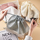 Givenny-EU 8Pcs 4 Colors Blank Non-Woven DIY Craft Drawstring Storage Bags(ABAG-GN0001-10B)-5