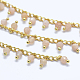 Natural Sunstone Handmade Beaded Chains(CHC-P003-11R)-2