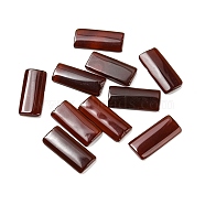 Natural Carnelian Cabochons, Dyed & Heated, Rectangle, 22x10x2.7mm(G-Z028-04)