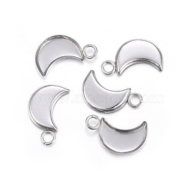 Stainless Steel Color Moon Stainless Steel Pendants