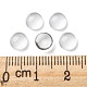 Cabochons en verre transparent(X-GGLA-R026-6mm)-5