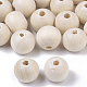 Natural Unfinished Wood Beads(WOOD-S651-A10mm-LF)-1
