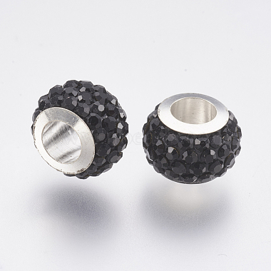 304 Stainless Steel European Beads(CPDL-E045-A07)-2