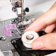 150Pcs 5 Colors Transparent Plastic Sewing Thread Bobbins Holders Clips(TOOL-HY0001-10)-5
