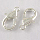 Zinc Alloy Lobster Claw Clasps(X-PALLOY-R042-301-S-NF)-1