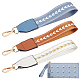 WADORN 3Pcs 3 Colors Nylon Wristlet Short Bag Straps(AJEW-WR0001-82)-1