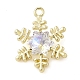 Alloy with Rhinestone Pendants(ALRI-U001-02E-02)-1